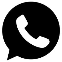 Меловая наклейка "WhatsApp"